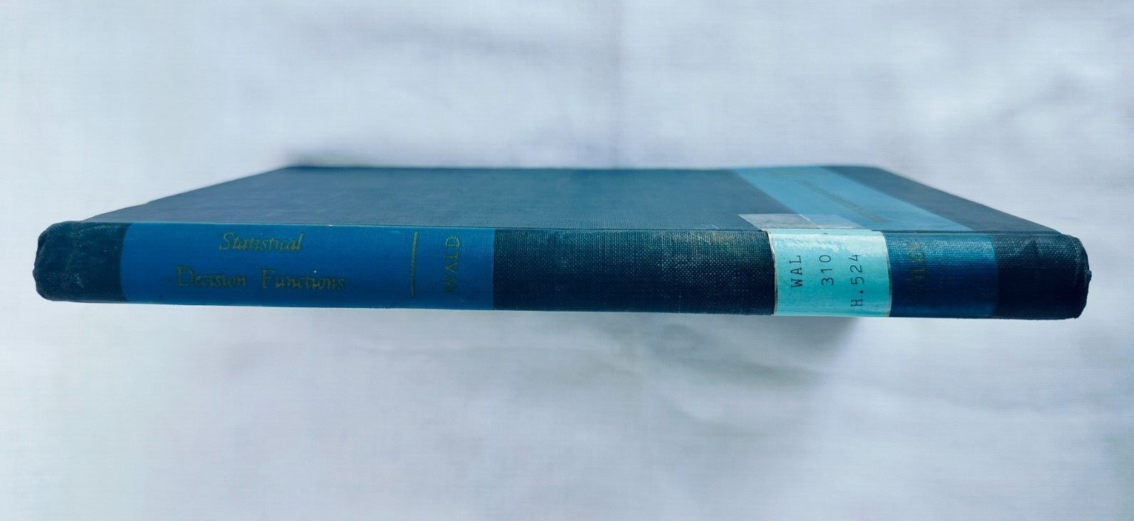 Statistical Decision Functions by Abraham Wald, Willy, 1950, Hardcover