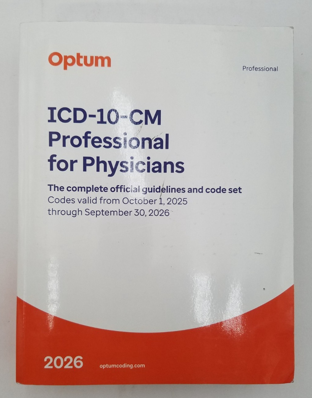 Optum ICD-10-CM For Professional for Physicians 2026 – 9798889520474