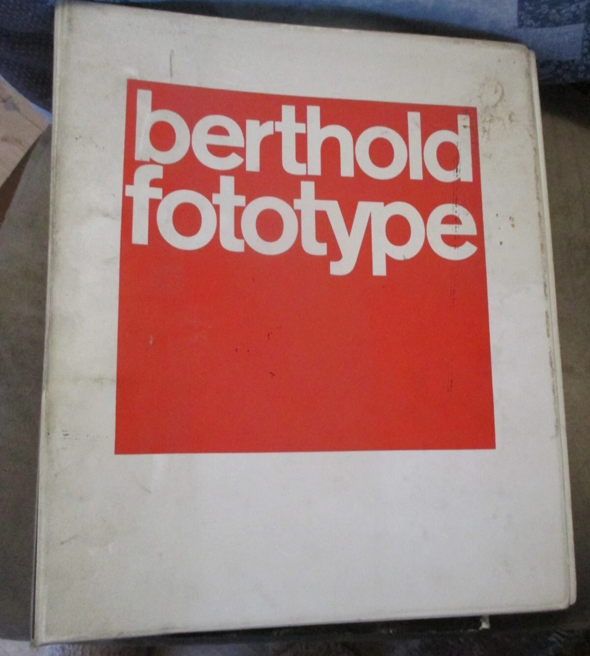 Bethold fototype SBS 3001 & CPS 1000 typesetting operating manuals 1980’s x 2