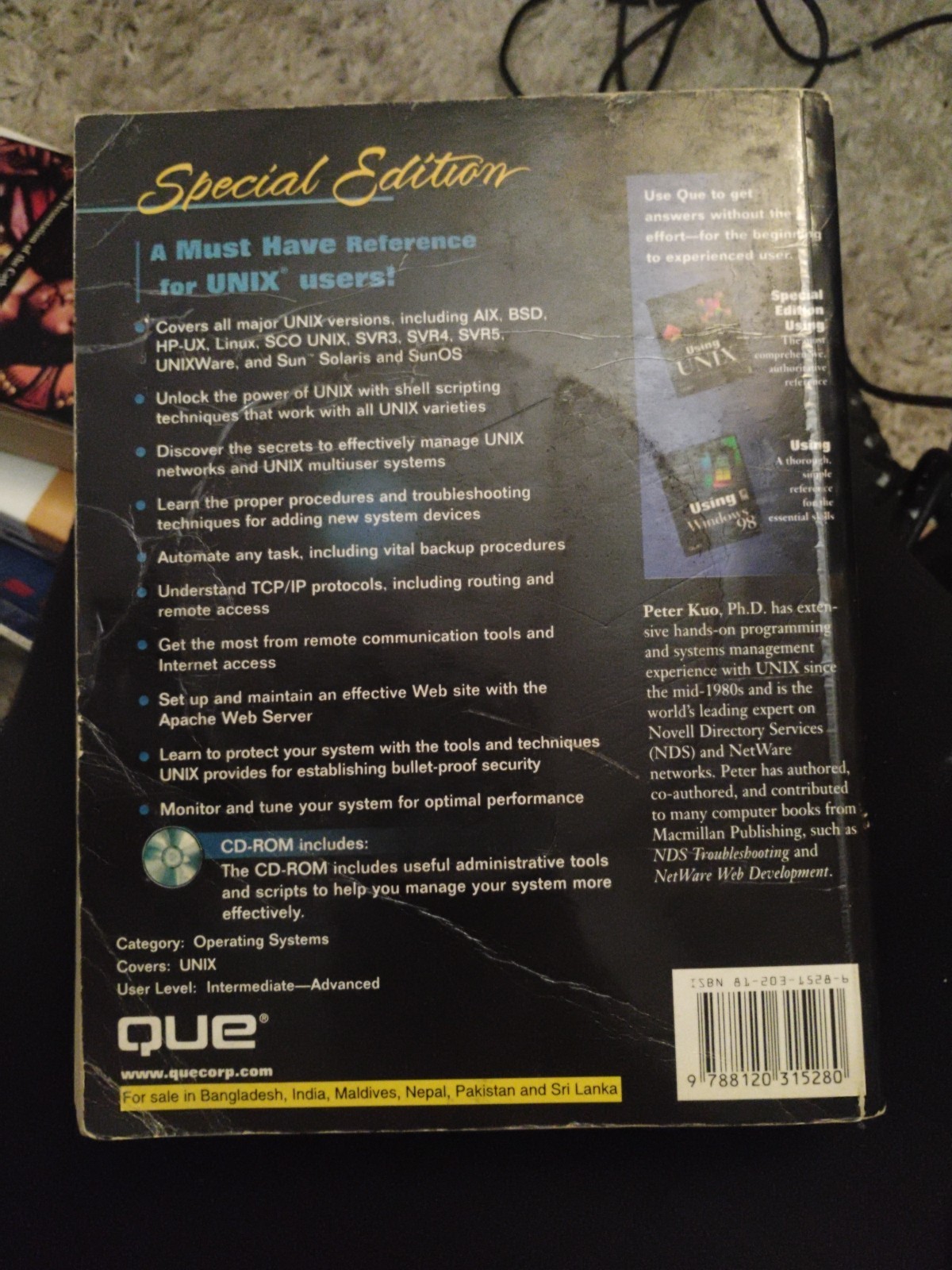 Special Edition Using Ser: Using UNIX : Special Edition by Peter B Galvin Rare