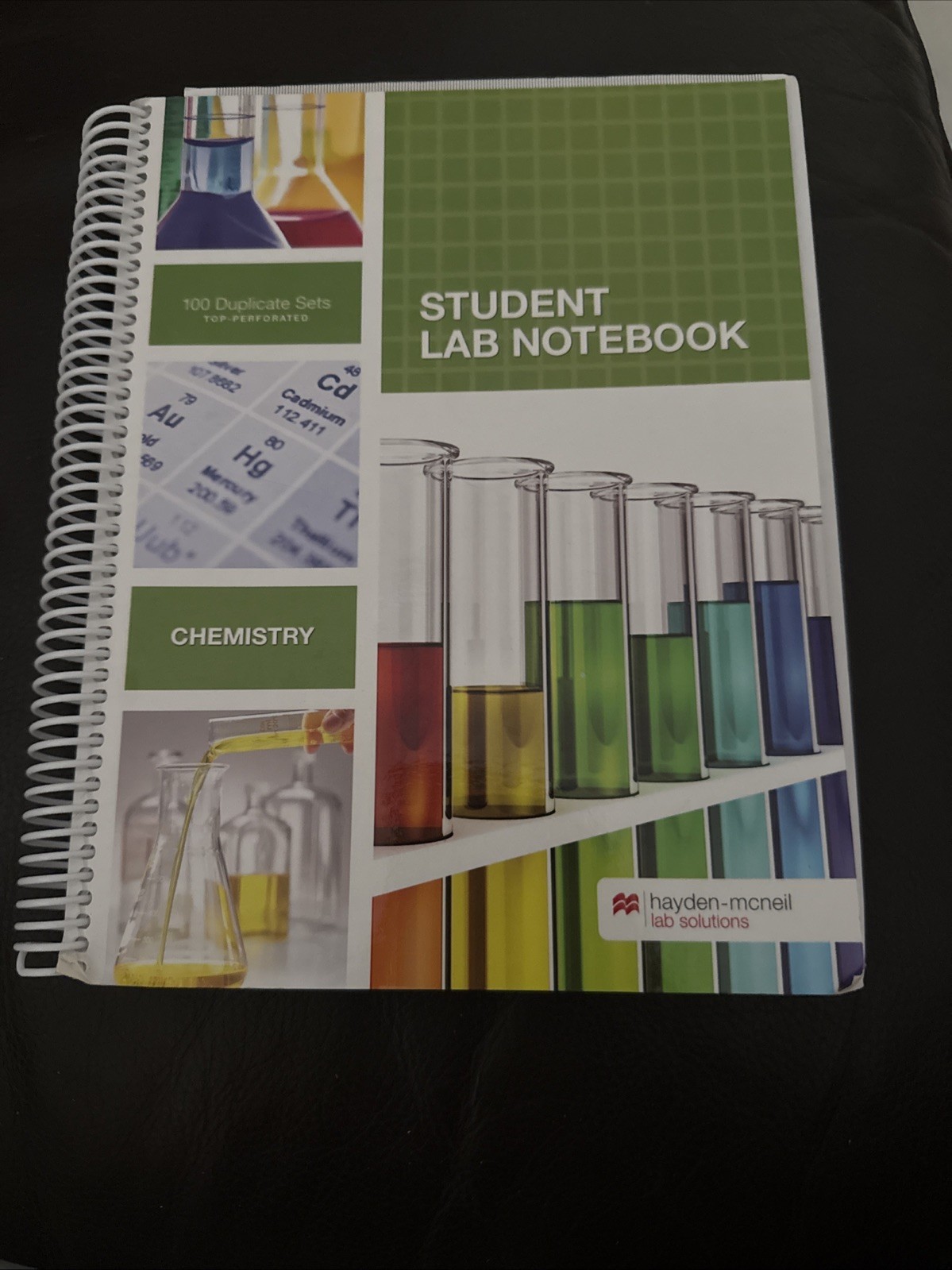 Student Lab Notebook for Chemistry 100 Duplicate Sets Hayden-McNeil LIKE NEW