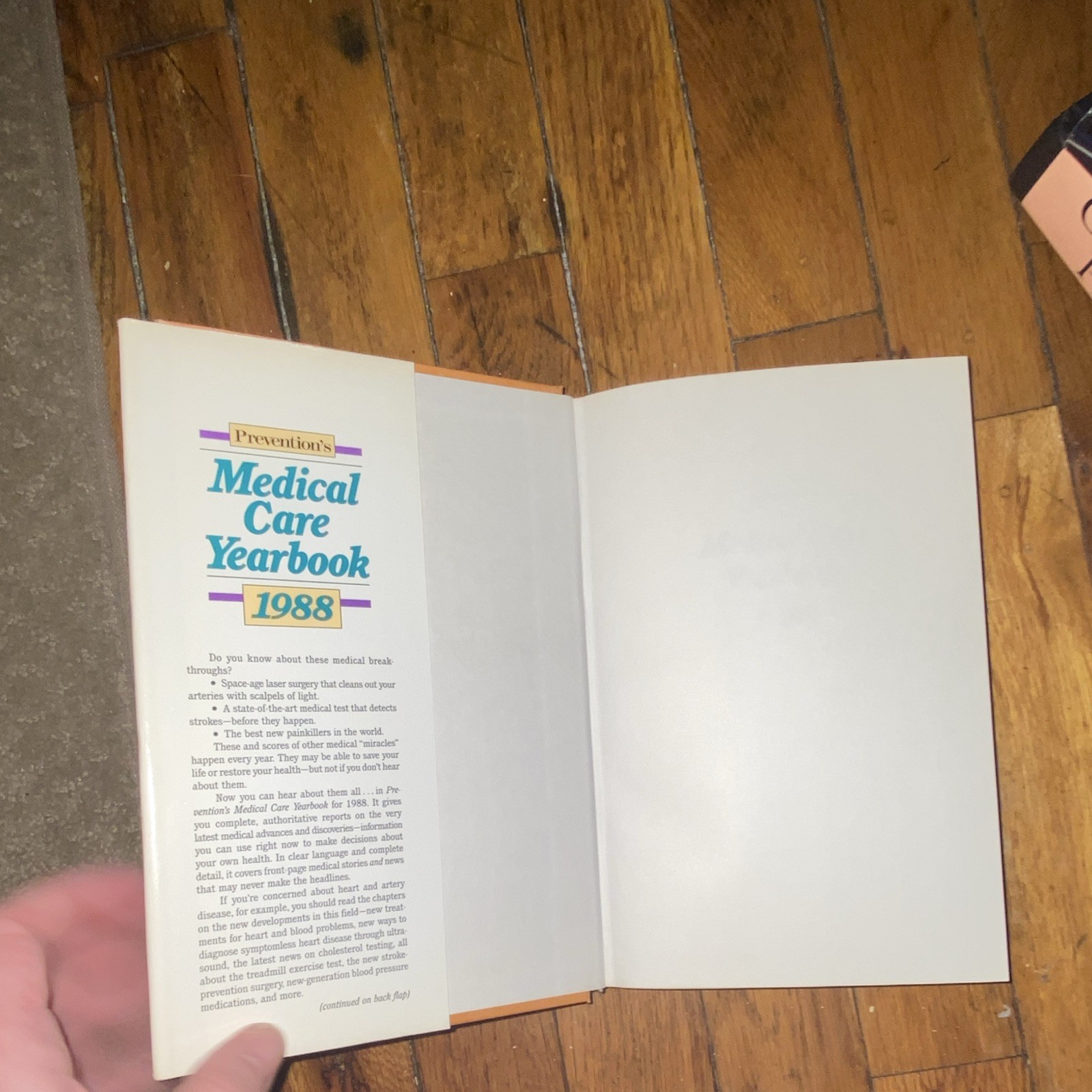 Prevention’s Medical Care Yearbook 1988 By The Editors Of Prevention Magazine