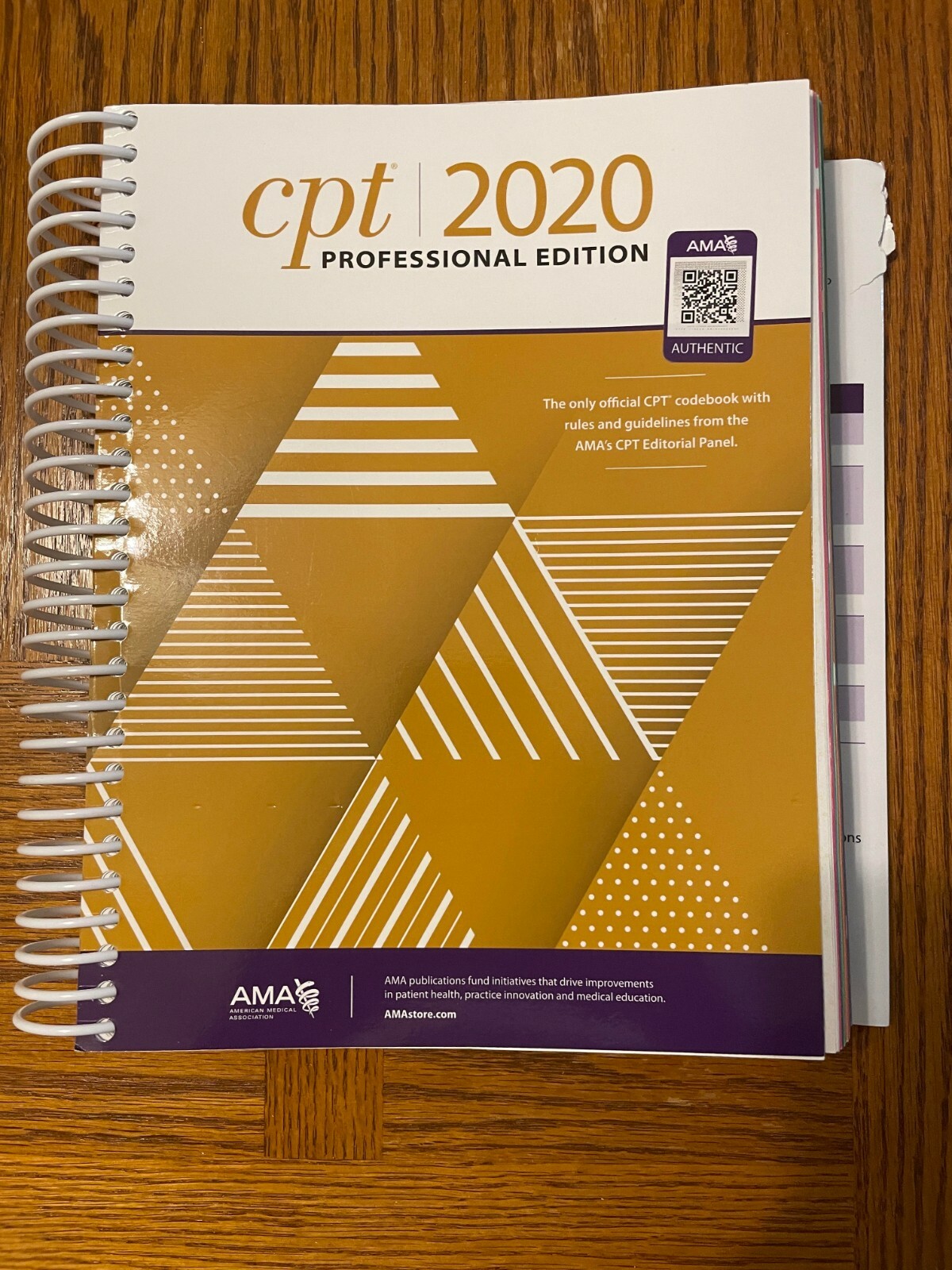 CPT Professional 2020 by American Medical Association (Spiral)
