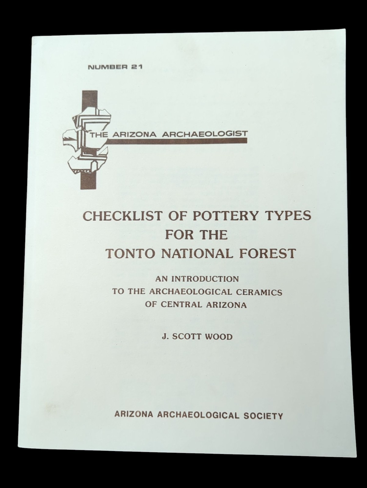 Checklist of Pottery Types for the Tonto National Forest by J. Scott Wood