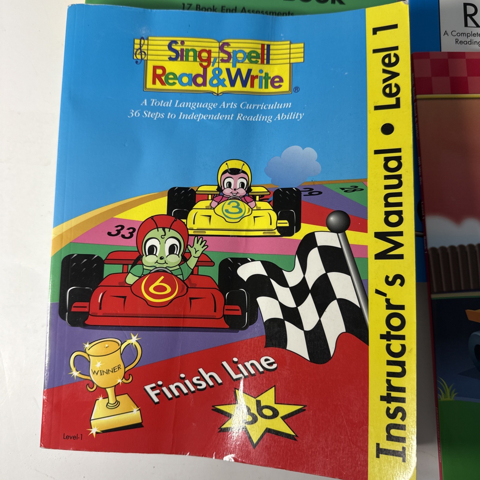 Sing Spell Read & Write Level 1, Grade 1, Teachers Manual, Off We Go, Raceway, &