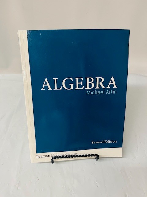 Algebra Second Edition by Michael Artin