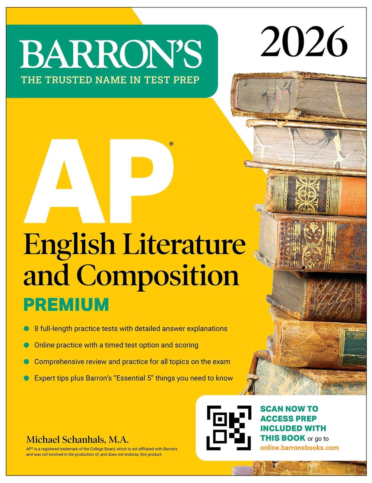 AP English Literature and Composition Premium, 2026: Prep Book with 8 Practi…