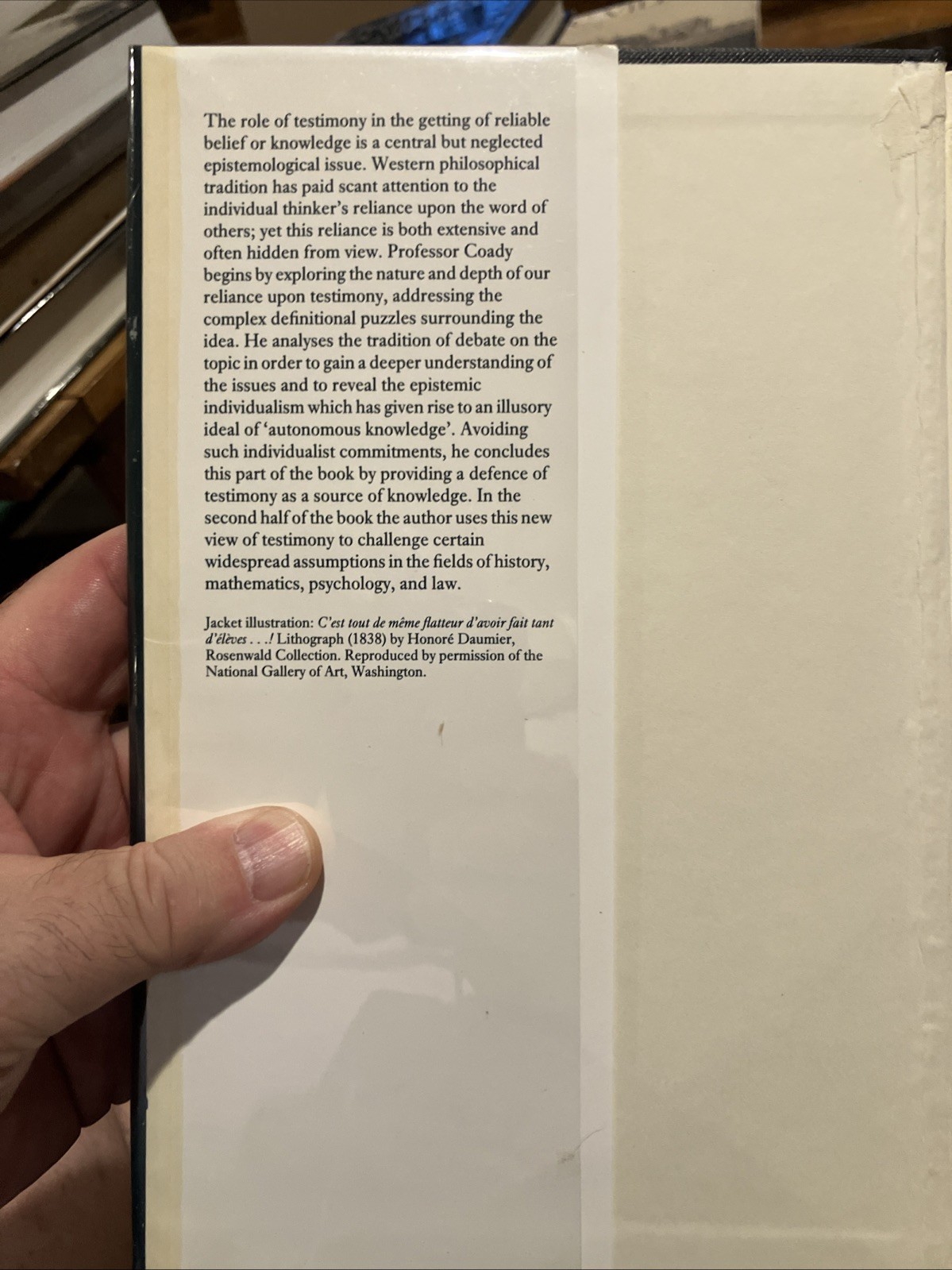 Testimony : A Philosophical Study, Hardcover by Coady, C. A. J.,
