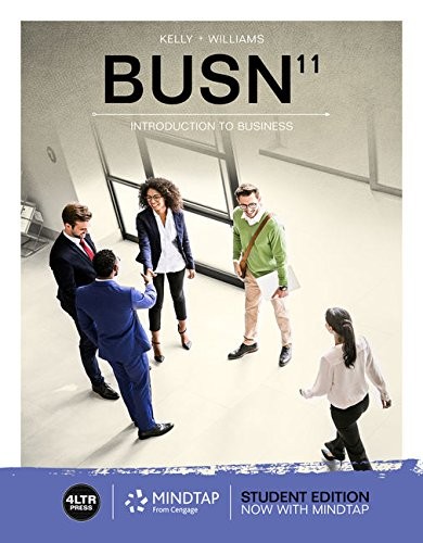 BUSN (NEW, ENGAGING TITLES FROM 4LTR PRESS) By Marcella Kelly & Chuck Williams