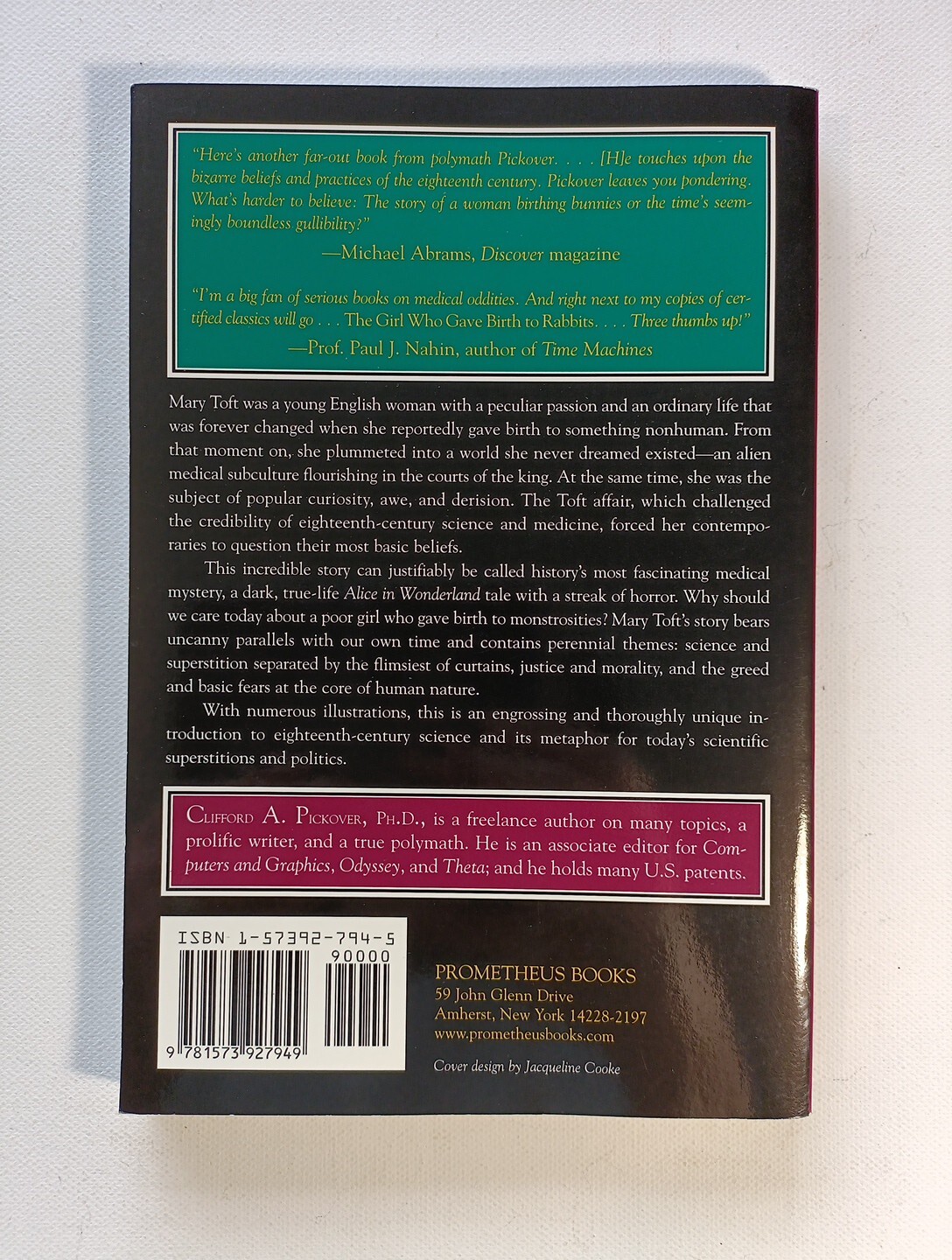 The Girl Who Gave Birth to Rabbits: A True Medical Mystery by Clifford Pickover