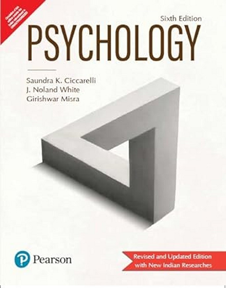 New: Psychology by Ciccarelli 6th INTL ED – 9789356060760