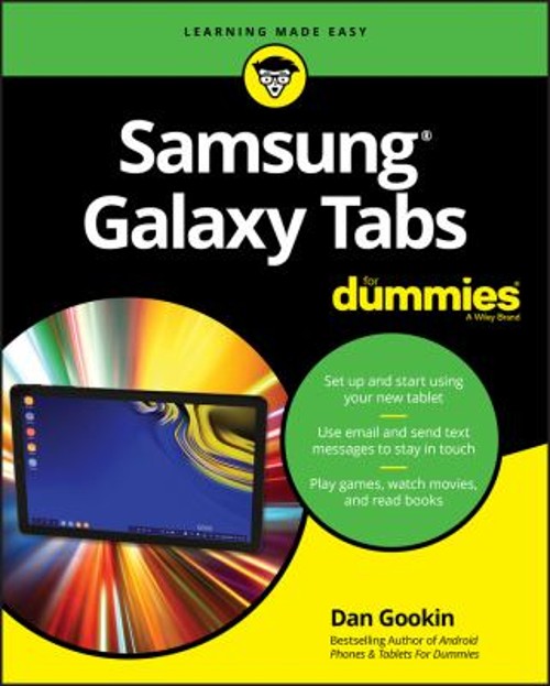 Samsung Galaxy Tabs for Dummies Paperback Dan Gookin