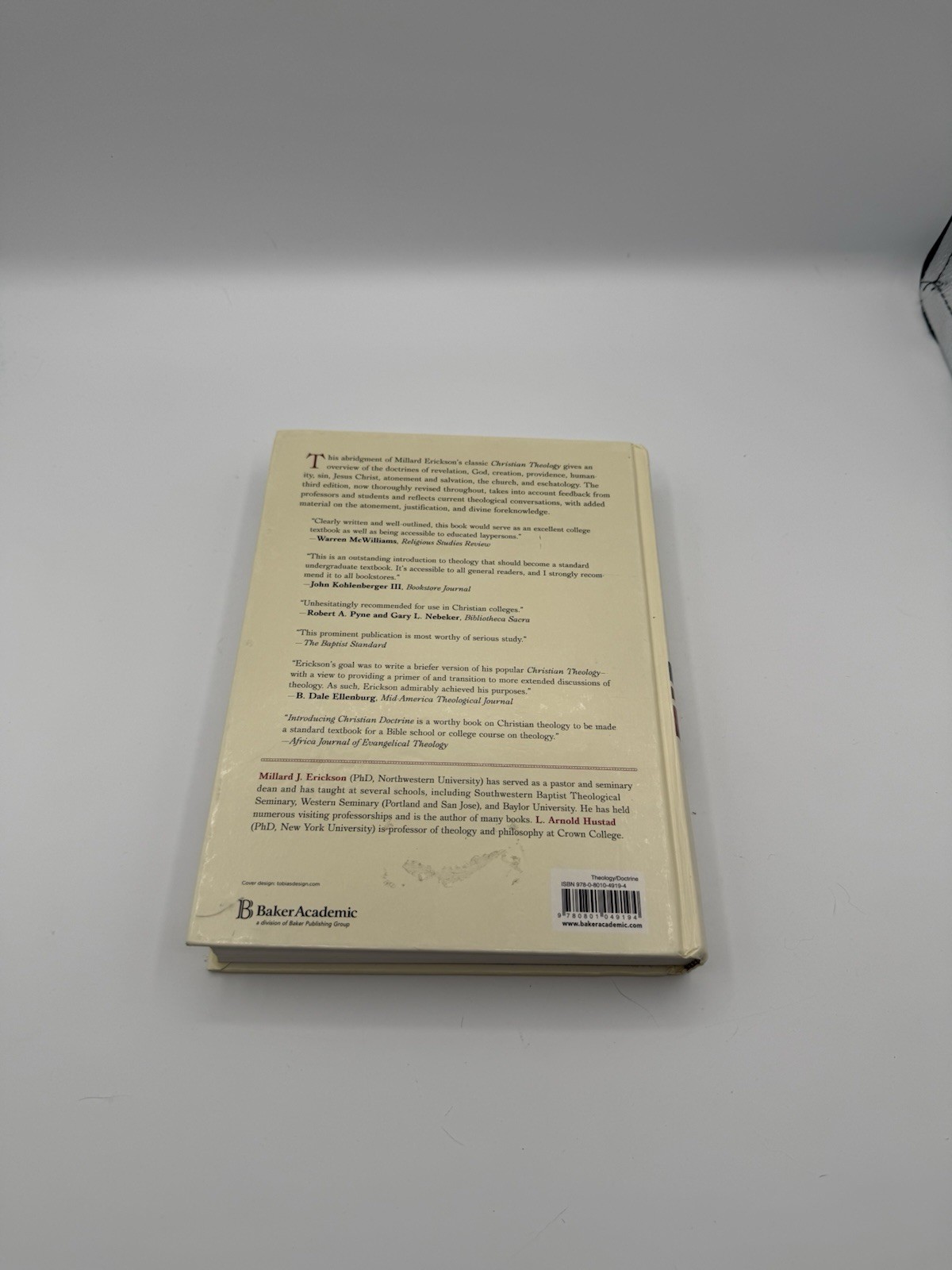Introducing Christian Doctrine by Millard J. Erickson (2015, Hardcover)