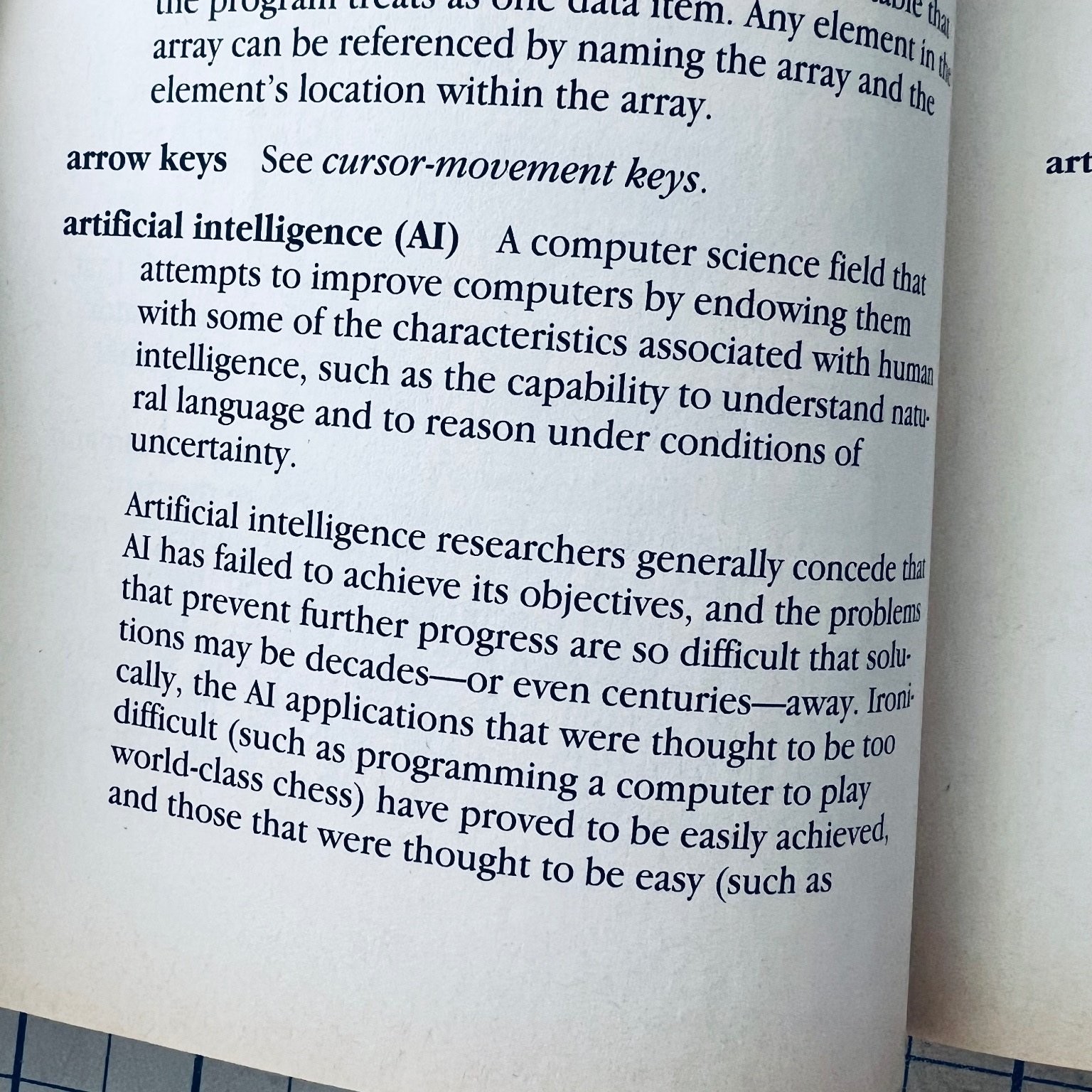 Que’s Computer User’s Dictionary 4th Edition 1993 IBM Macintosh Reference
