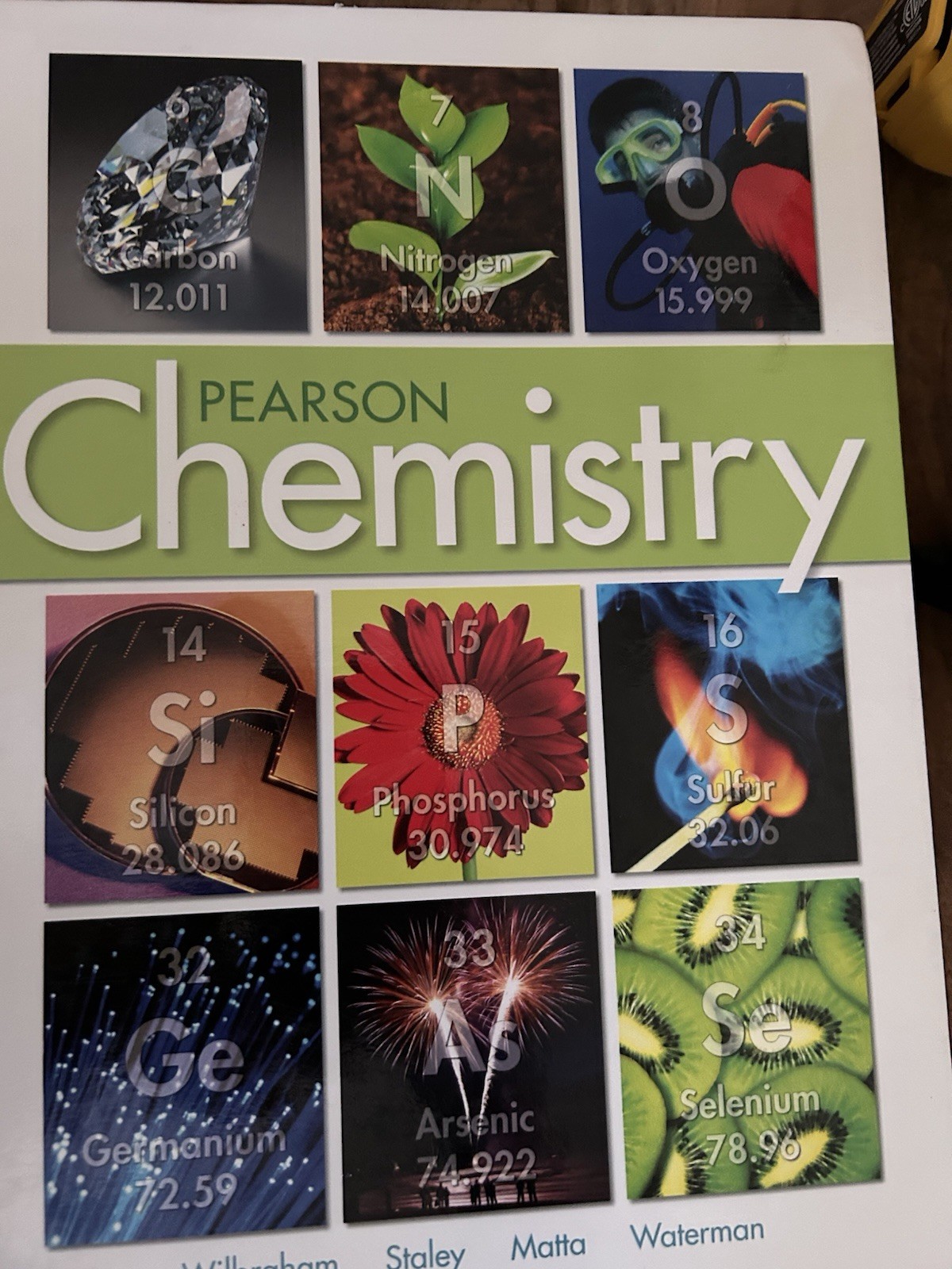 Pearson Chemistry Wilbraham Staley Matta Waterman Textbook