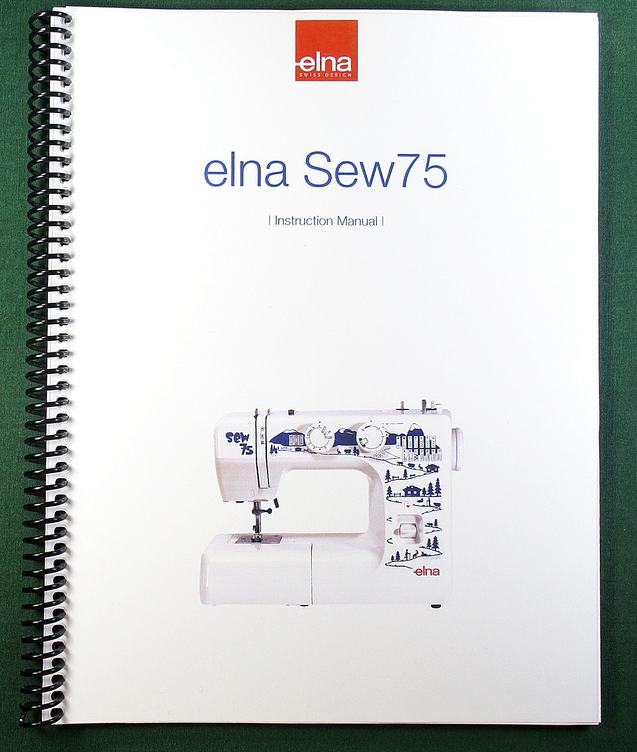 Elna Sew75 Instruction Manual: 30 Pages & Protective Covers!