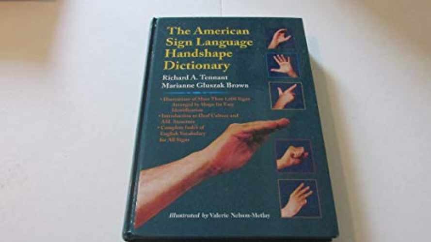 The American Sign Language – Hardcover, by Tennant Richard A.; – Acceptable