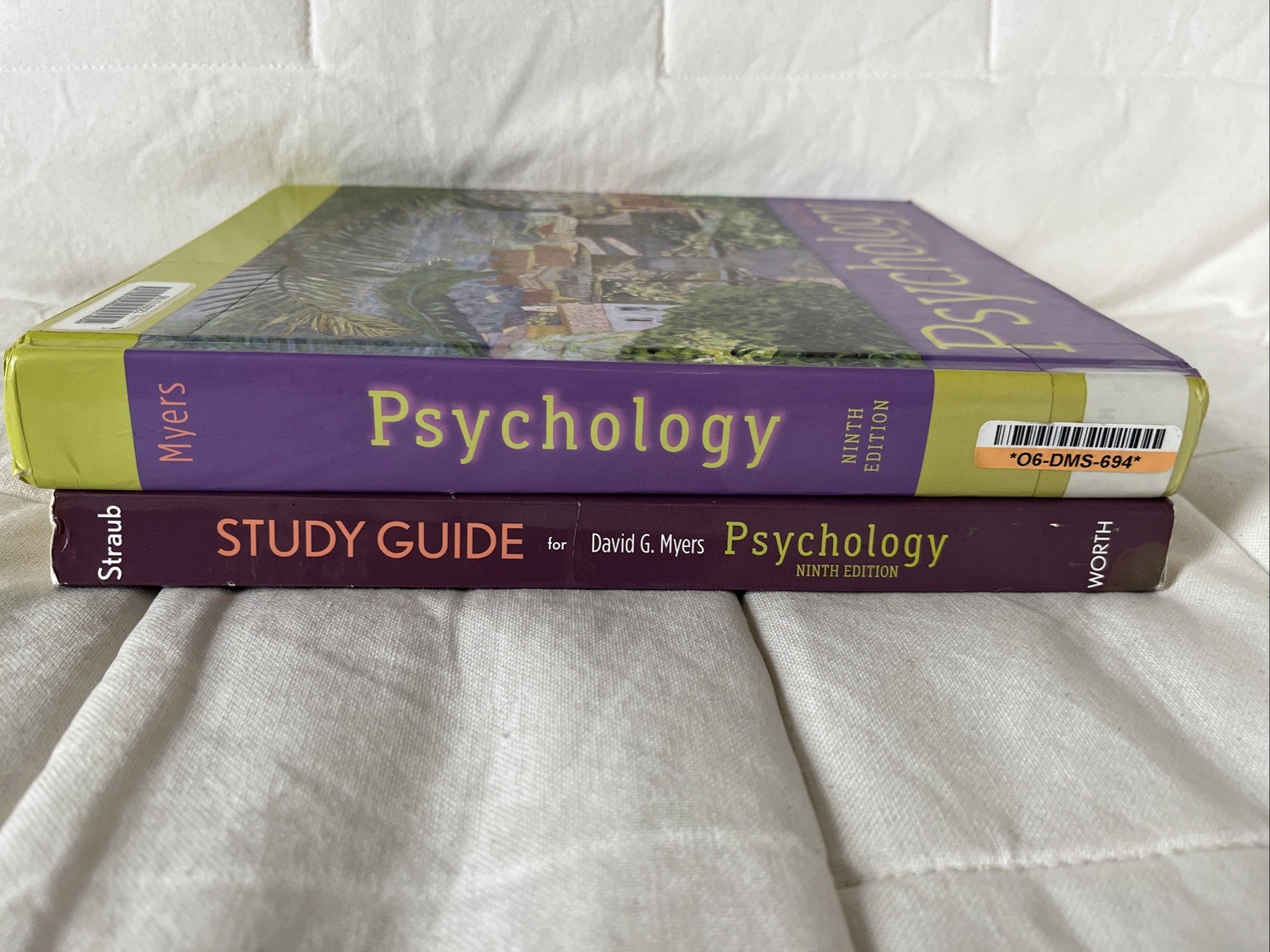 Psychology by David G. Myers (2009, Hardcover) and Study Guide (2010, Paperback)