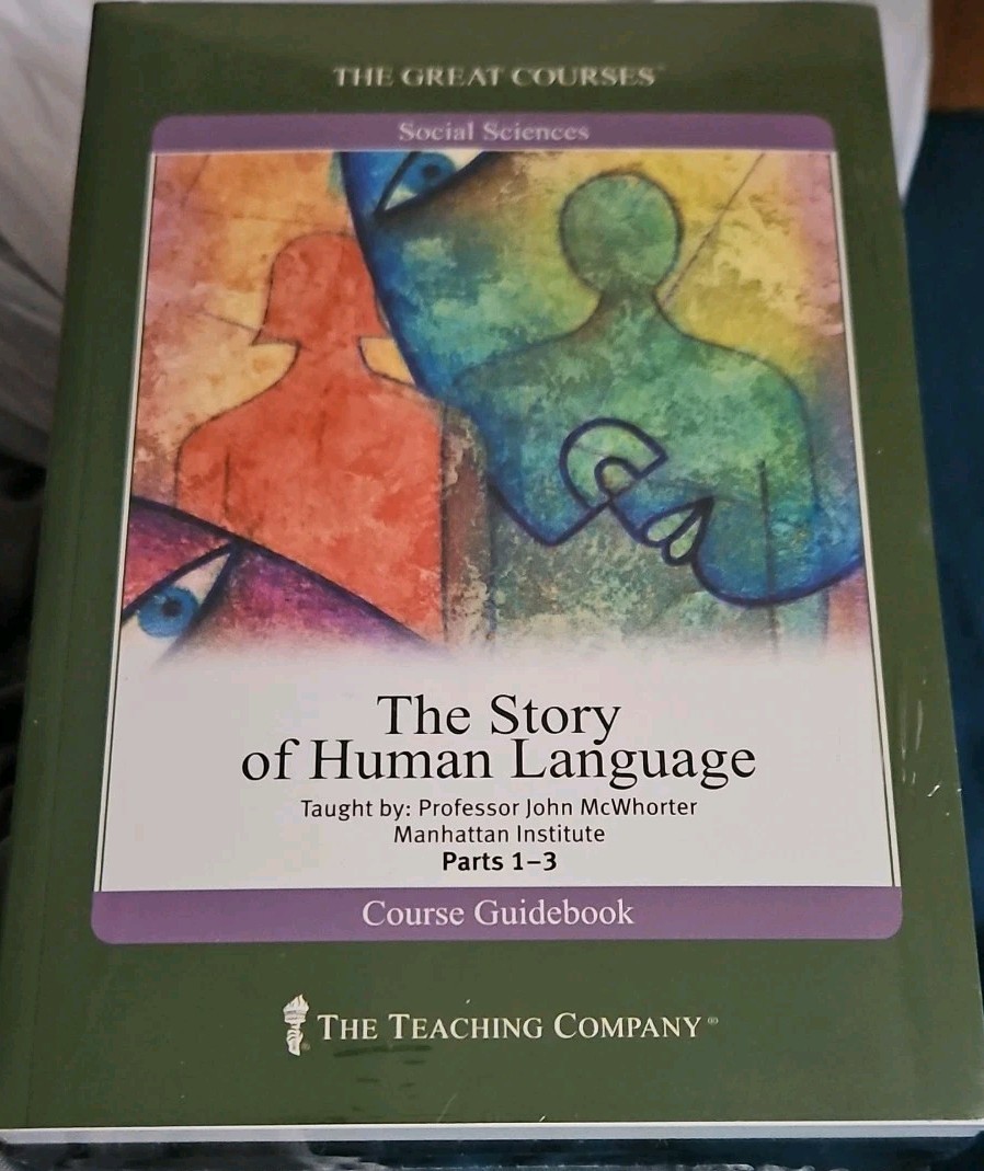 Story of Human Language by John McWhorter (2004, Hardcover / Dvd)