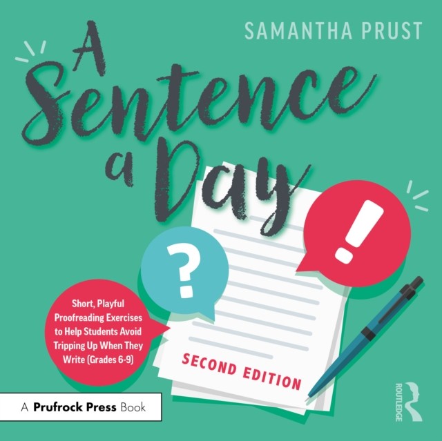 SENTENCE A DAY by PRUST SAMANTHA Paperback Self Help Business