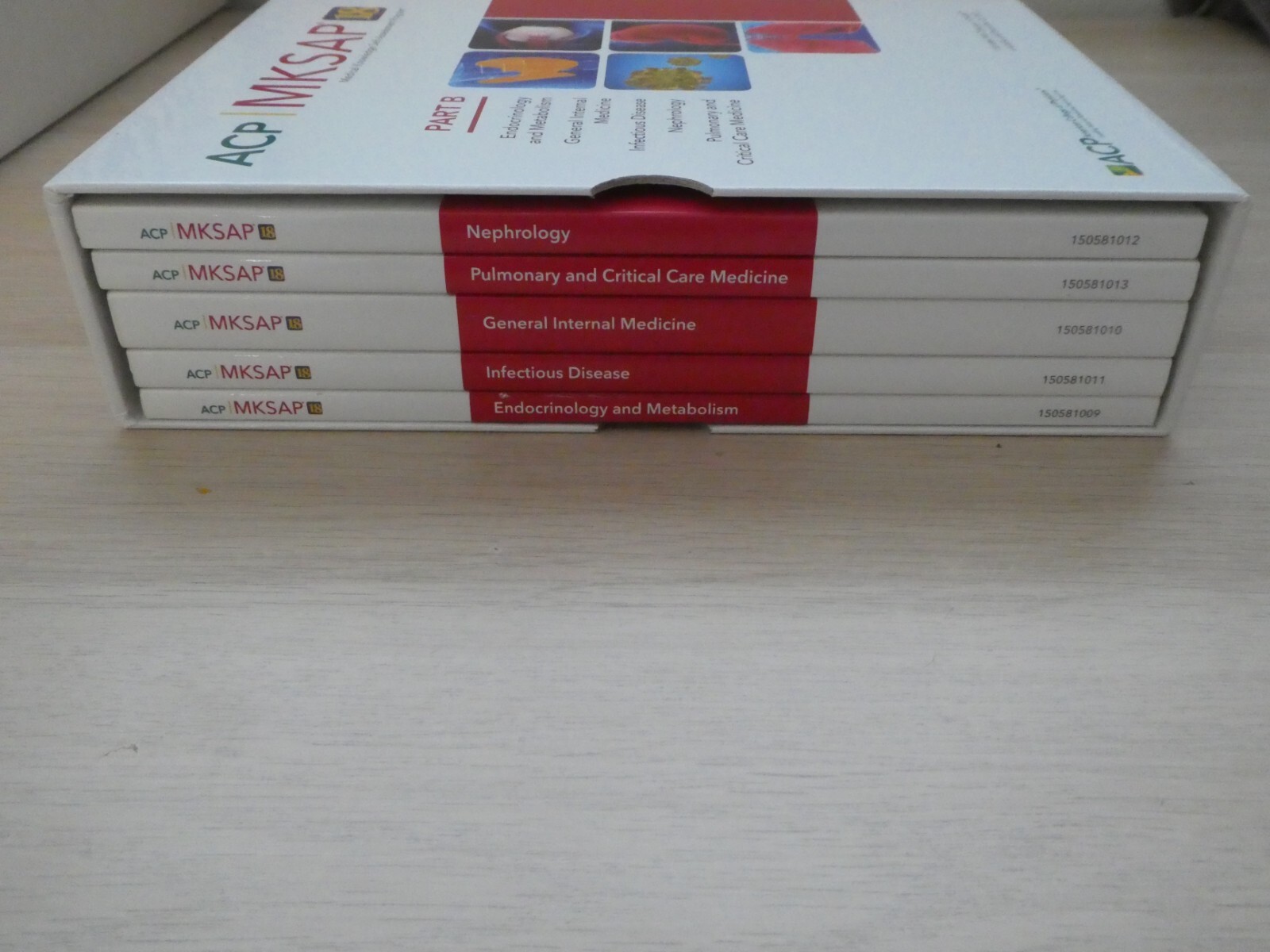 ACP MKSAP 18 Print American College of Physicians Part B 5 Books in Total