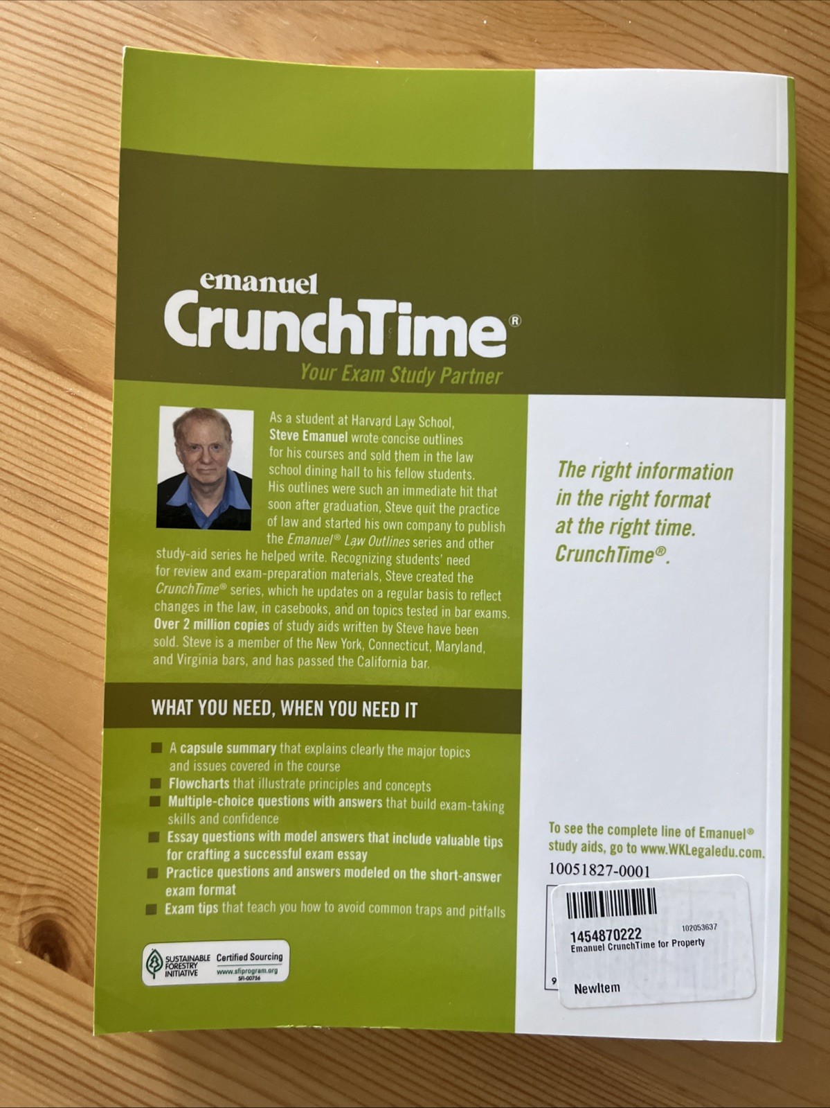 Emanuel Crunchtime Ser.: Contracts by Steven L. Emanuel (2016, 6th Edition)