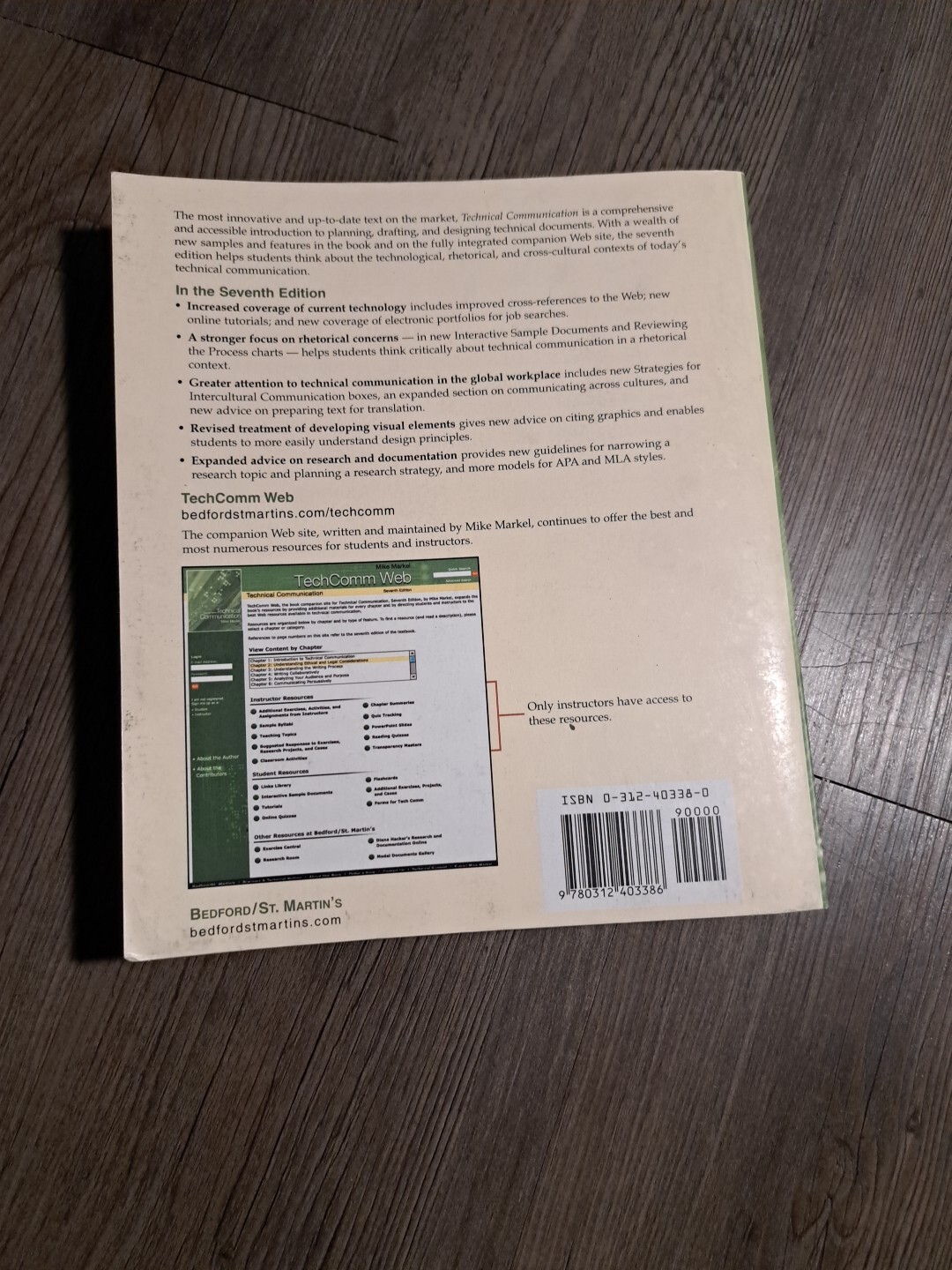 Technical Communication by Mike Markel (2004, Trade Paperback)