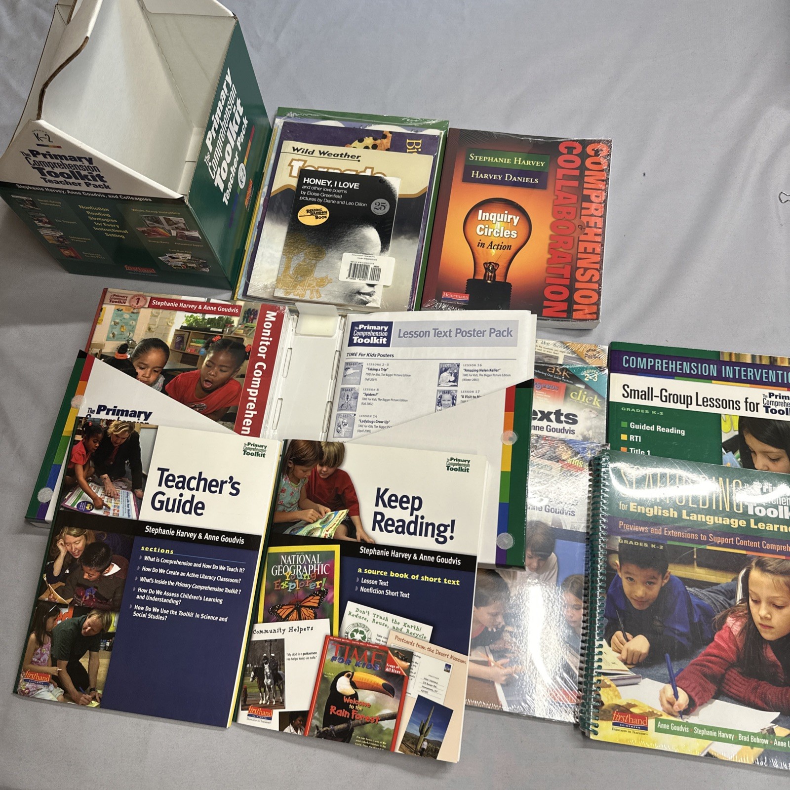 The Primary Comprehension Toolkit: Language & Lessons for Active Literacy K-2