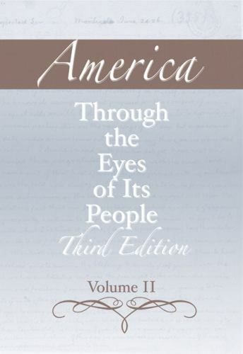 America through the Eyes of Its Peo- paperback, Pearson Education, 9780321395764