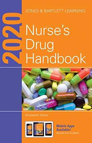 2020 Nurse’s Drug Handbook: . – Paperback, by Jones & Bartlett – Very Good
