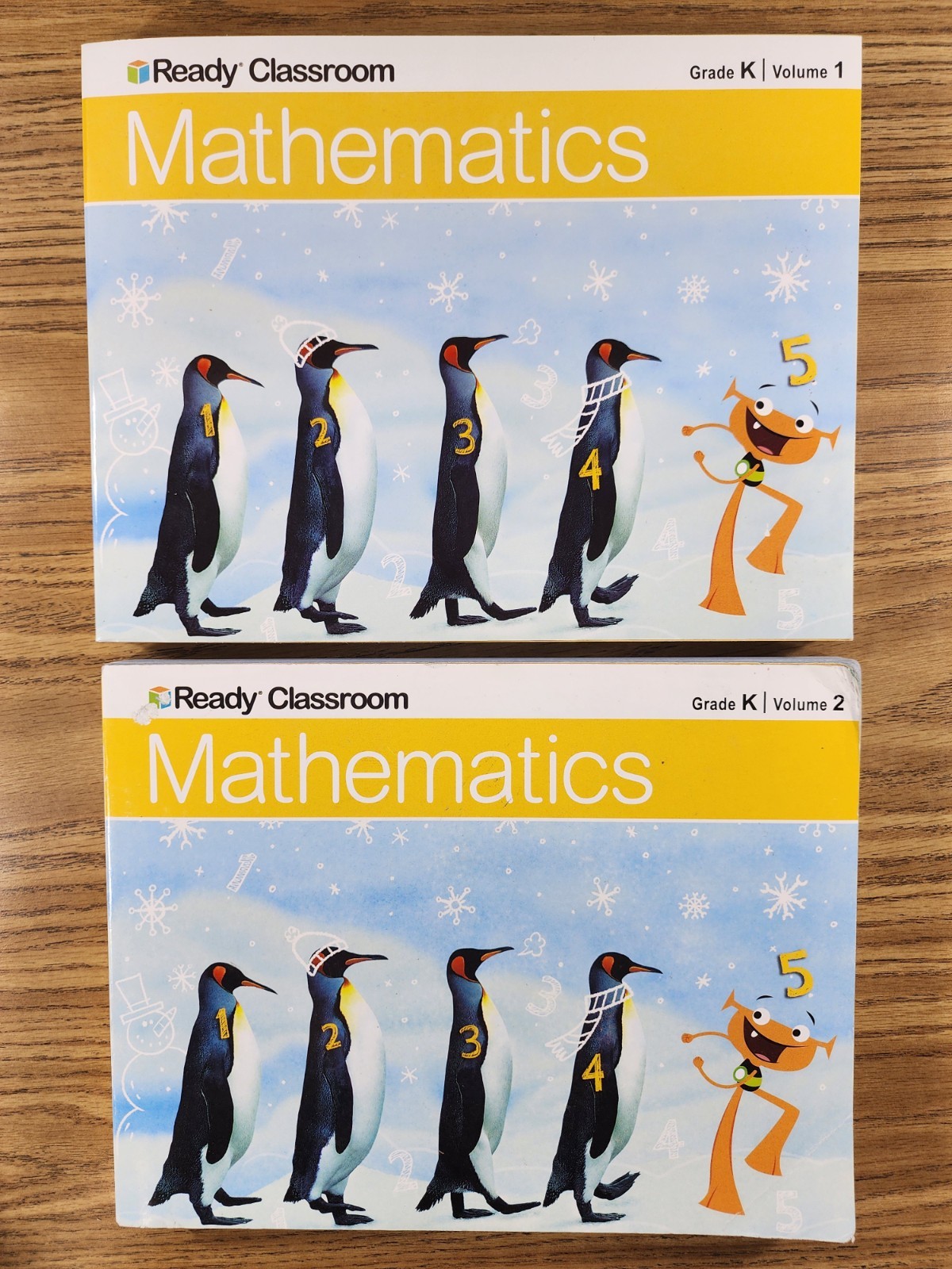 i-Ready Classroom Mathematics Grade K Volume 1 & Volume 2 “CLEAN No MARKS”