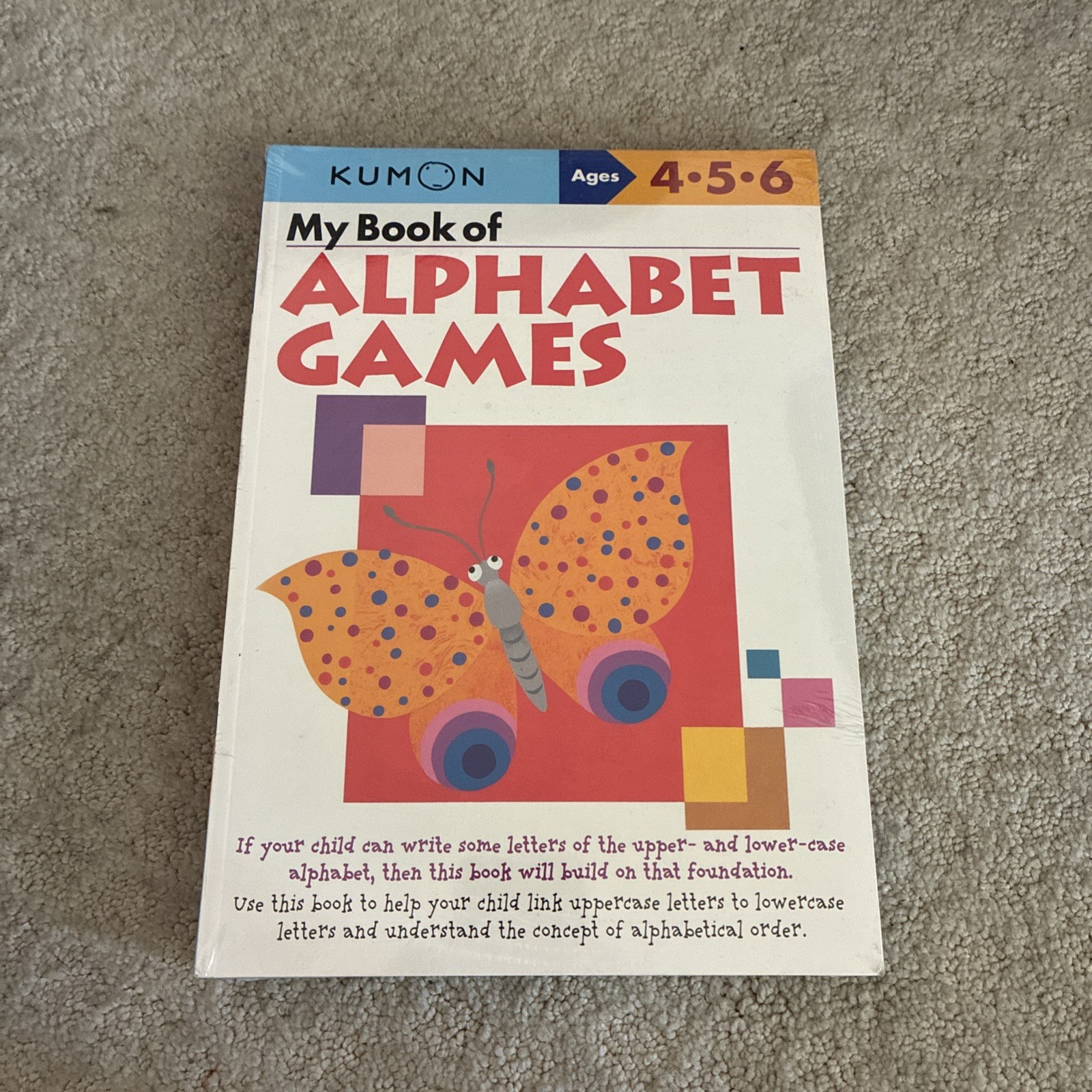 Kumon Workbook Prepack ALPHABET GAMES – BRAND NEW SEALED!