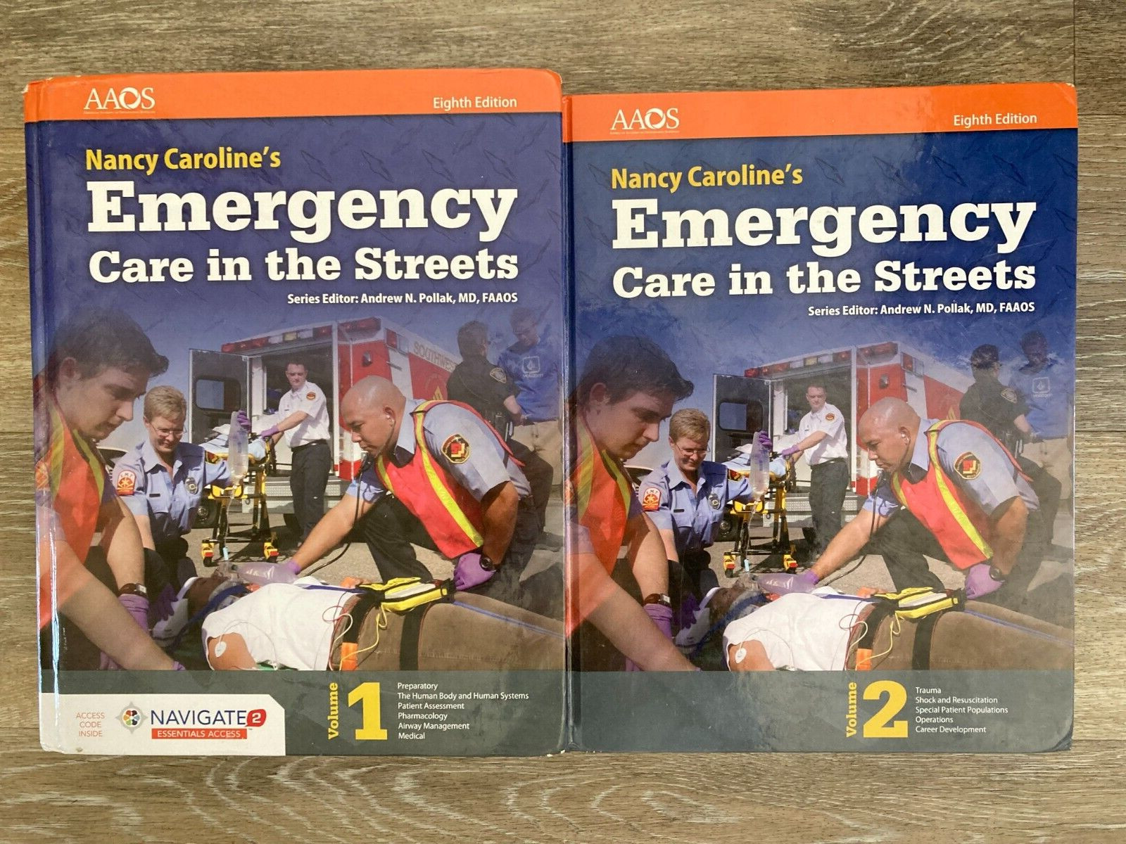 Nancy Caroline’s Emergency Care in the Streets by Andrew N. Pollak, Bob…