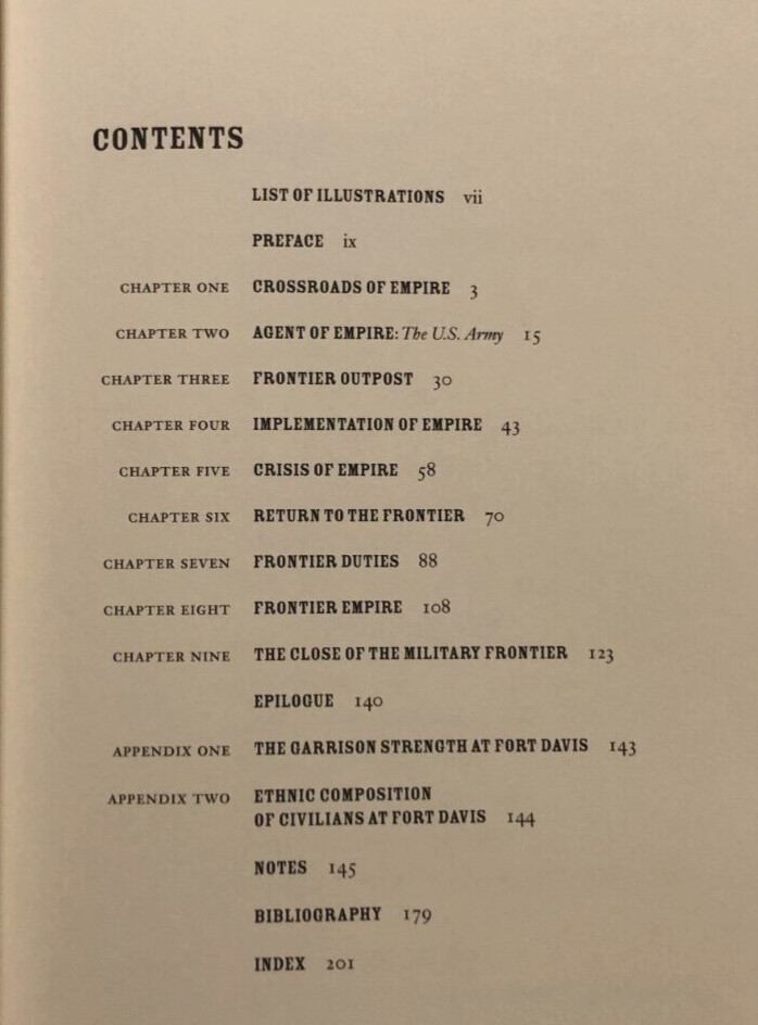 Robert Rooster Frontier Crossroads Fort Davis West First Edition Hardcover Book