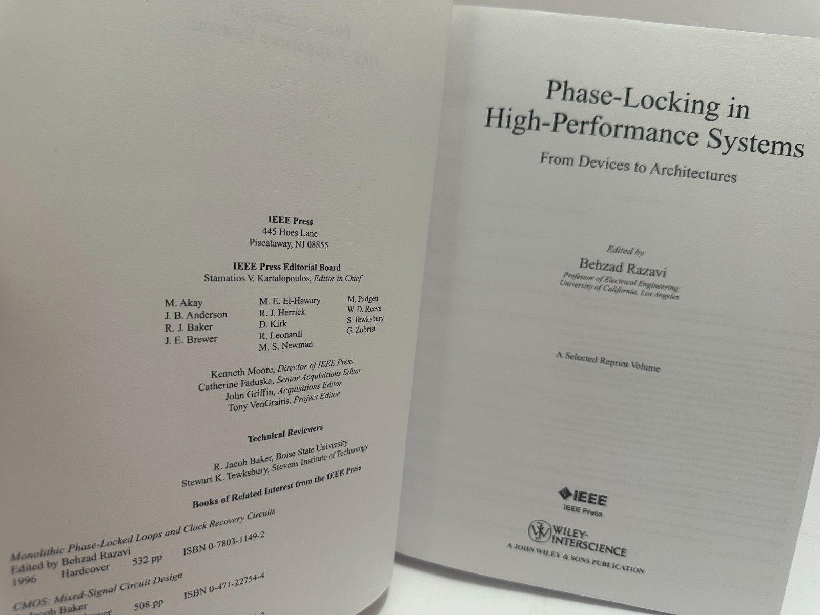Phase-Locking in High-Performance Systems : From Devices …Behzad Razavi -2003