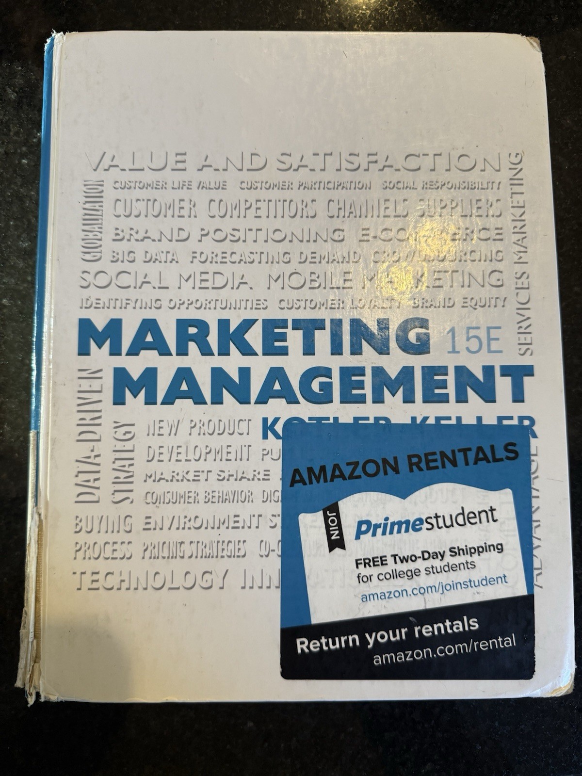 Marketing Management Textbook 15E Kotler Keller