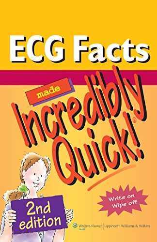 ECG Facts Made Incredibly – Spiral-bound, by Lippincott Williams & – Very Good
