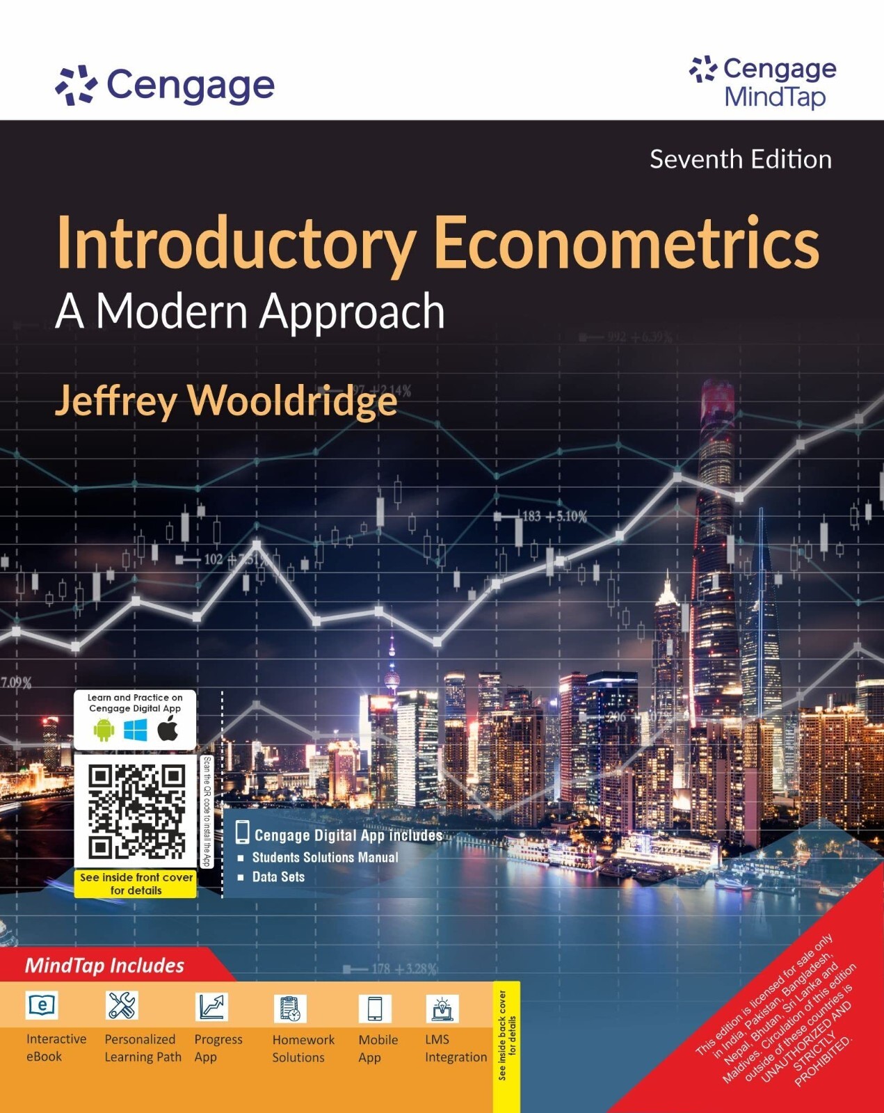New.Introductory Econometrics Modern Approach 7th INTL ED ‘Free Ship from USA’