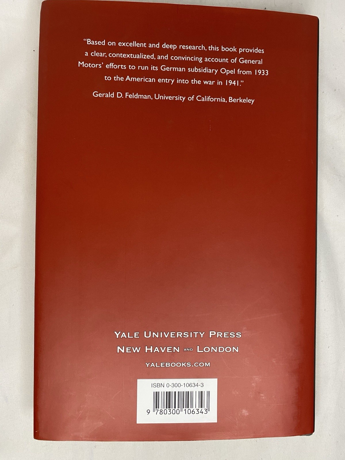General Motors and the Nazis : The Struggle for Control of Opel, Europe’s Book