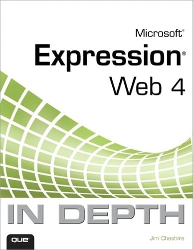 Microsoft Expression Web 4 In Depth by Cheshire, Jim Paperback / softback Book