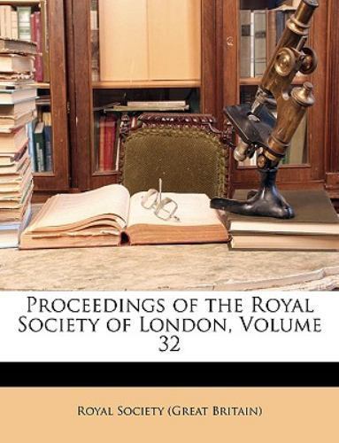 Proceedings Of The Royal Society Of Lond by Royal Society (great, Royal Socie…