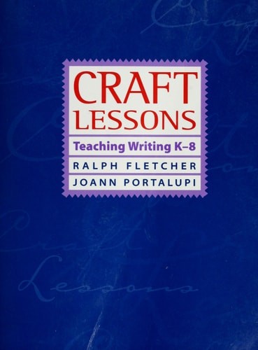 Craft Lessons by Portalupi, JoAnn,Fletcher, Ralph, Good Book