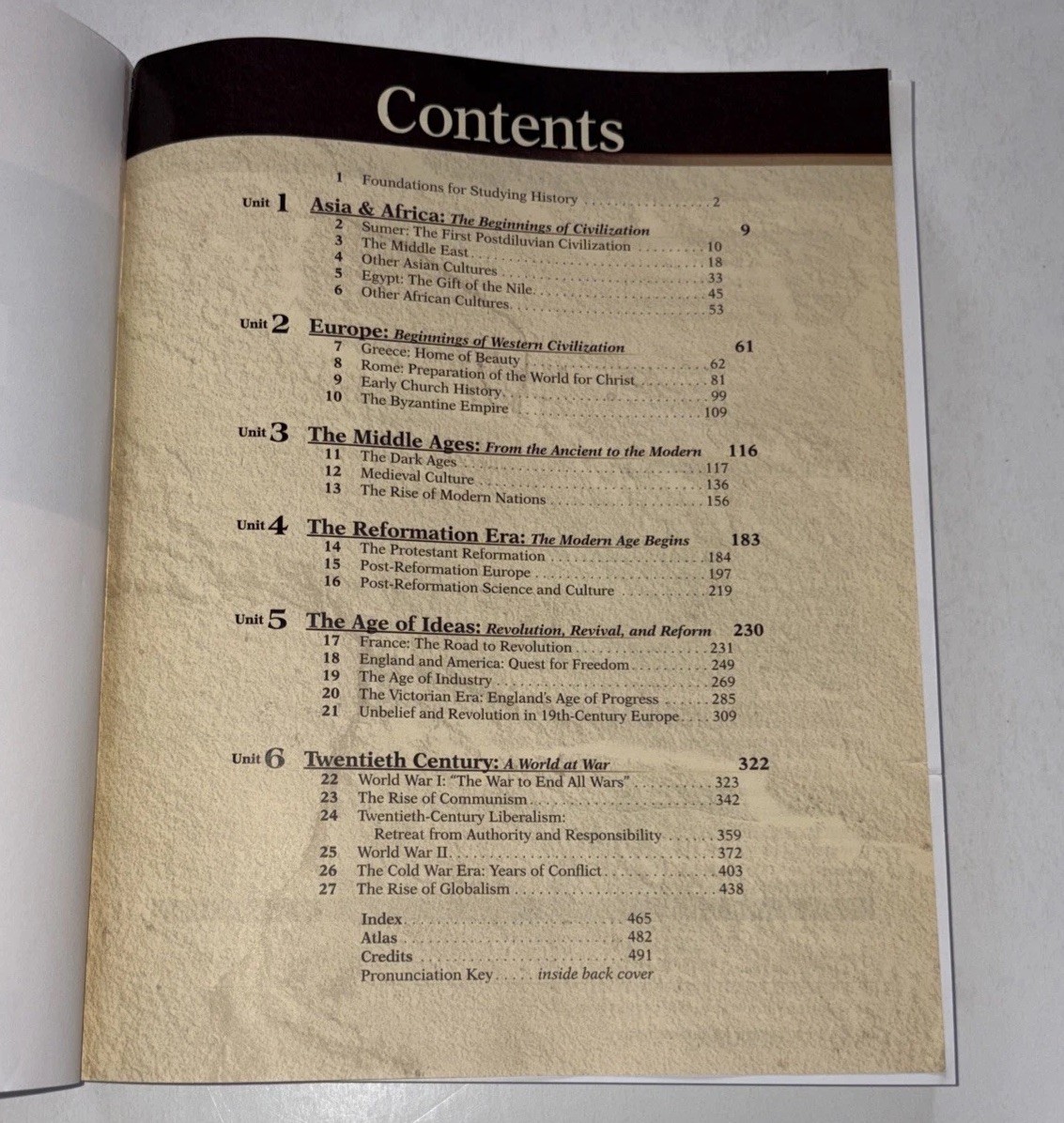 Abeka World History in Christian Perspective Third Edition Grade 10 Bundle