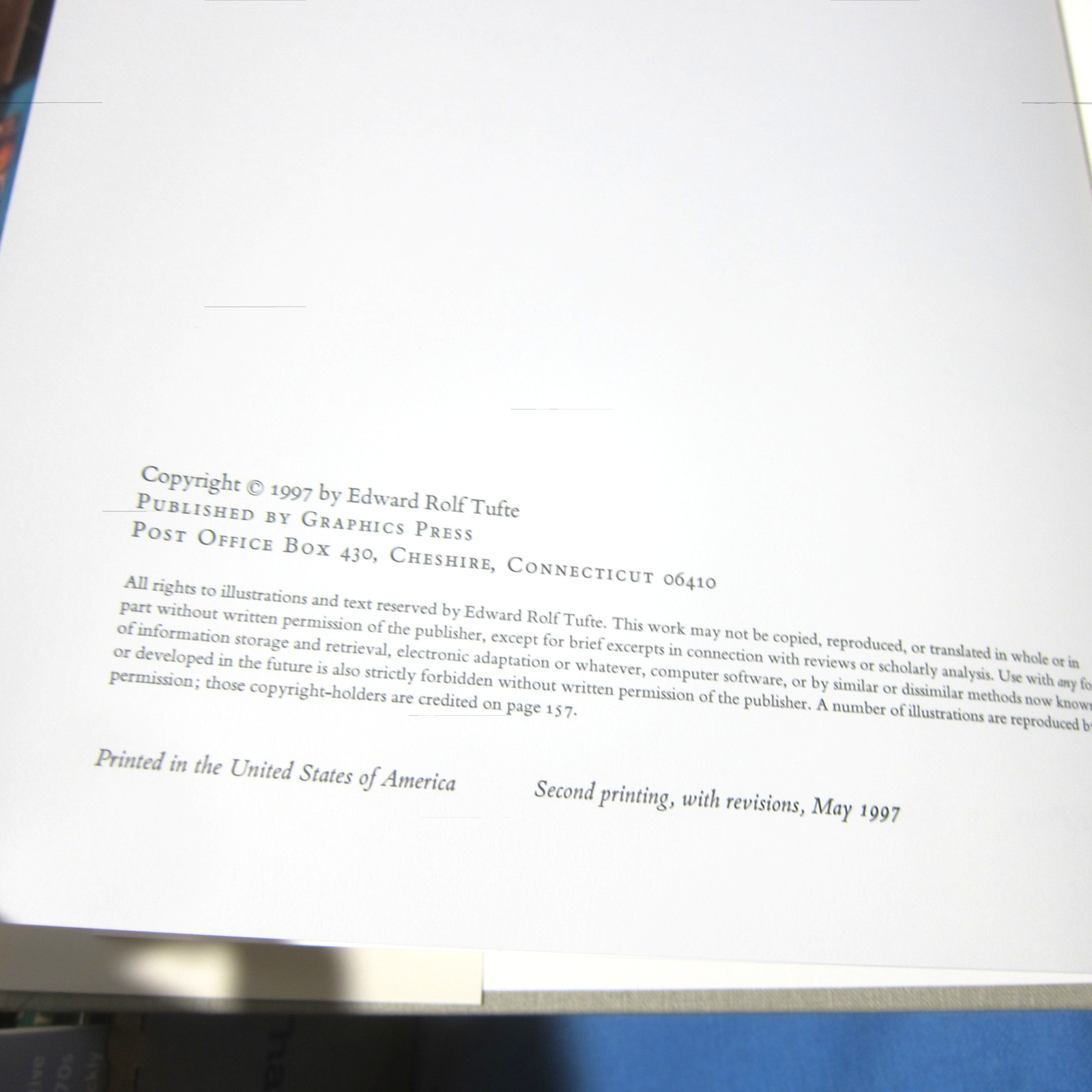 Set of 3 Edward Tufte Hardcover Books Visual Display Explanations Info 2 Signed