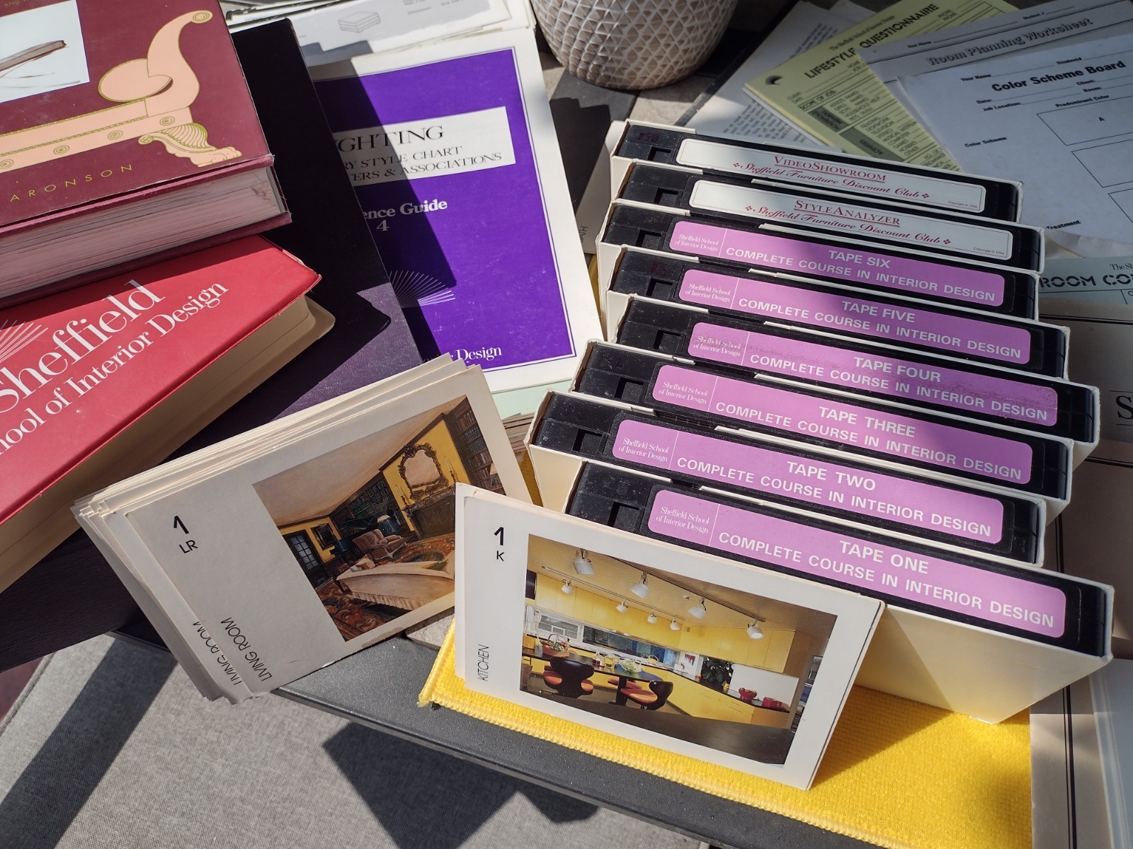 Sheffield School of Interior Design Course Materials Lot Reference Guides Lesson