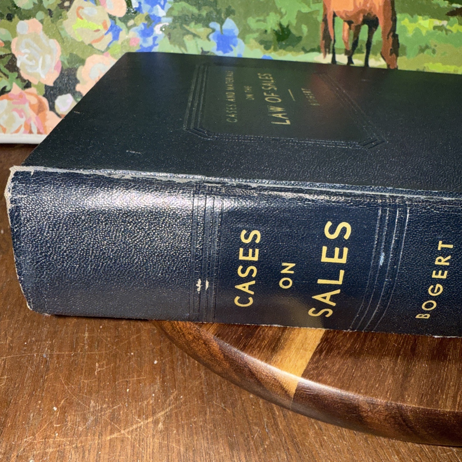 1947 Book University Casebook Series Cases Law of Sales Second Edition Bogert