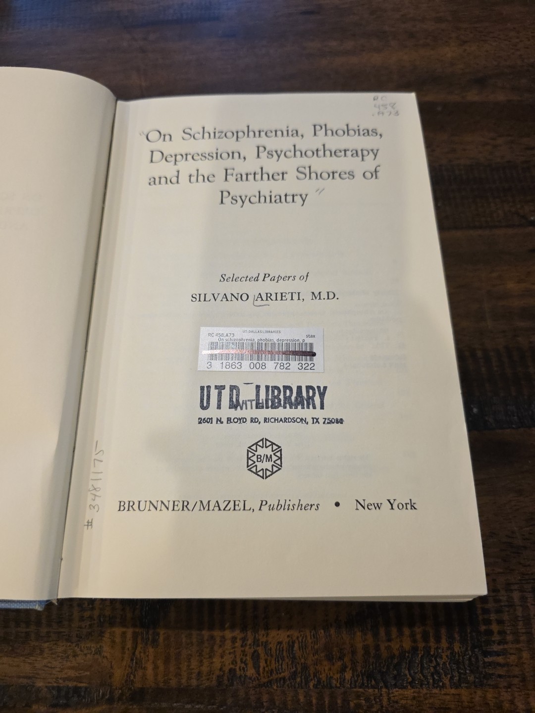 On Schizophrenia, Phobias, Depression, Psychotherapy and the Farther Shores…