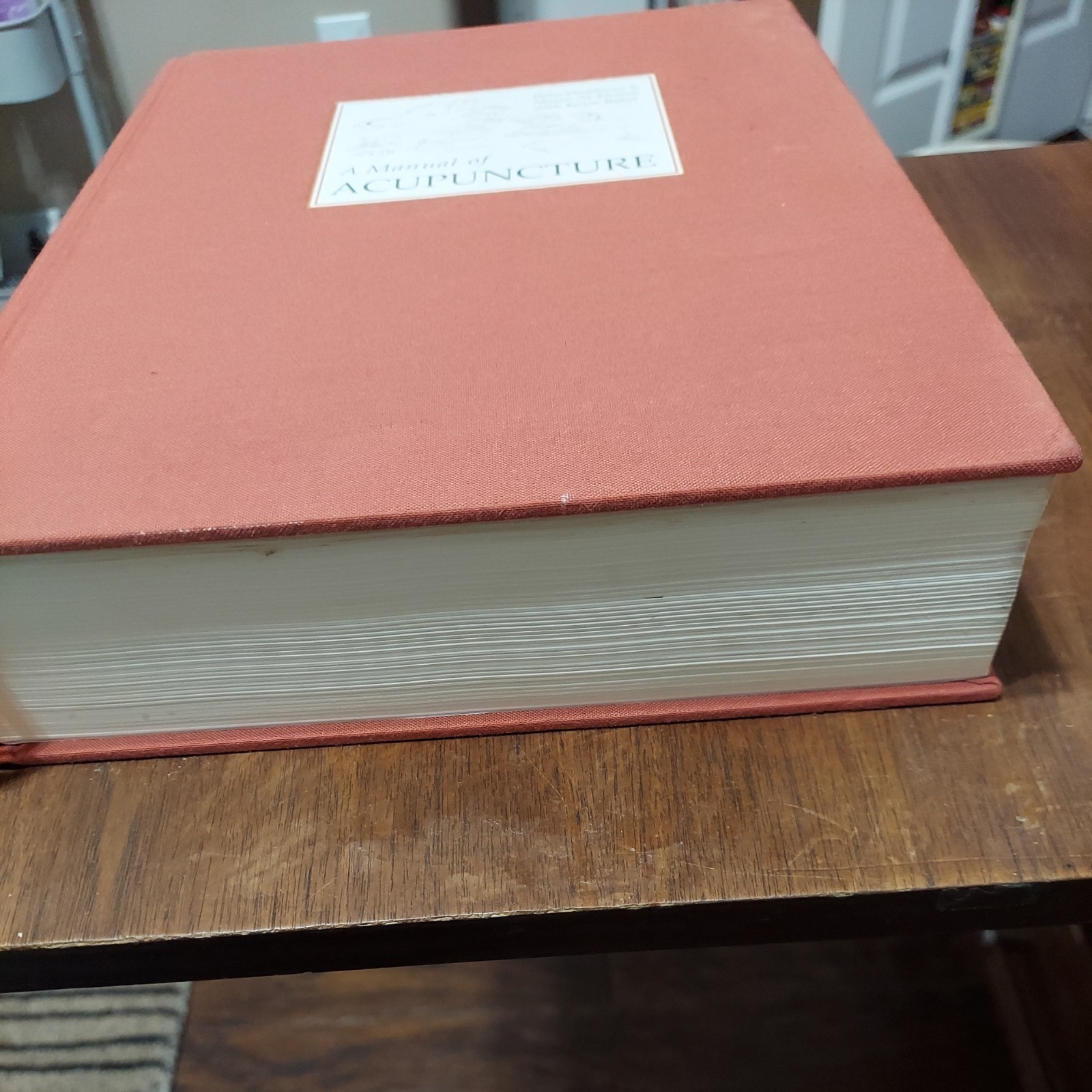 A Manual of Acupuncture – Hardcover, by Deadman Peter; Baker – Acceptable n