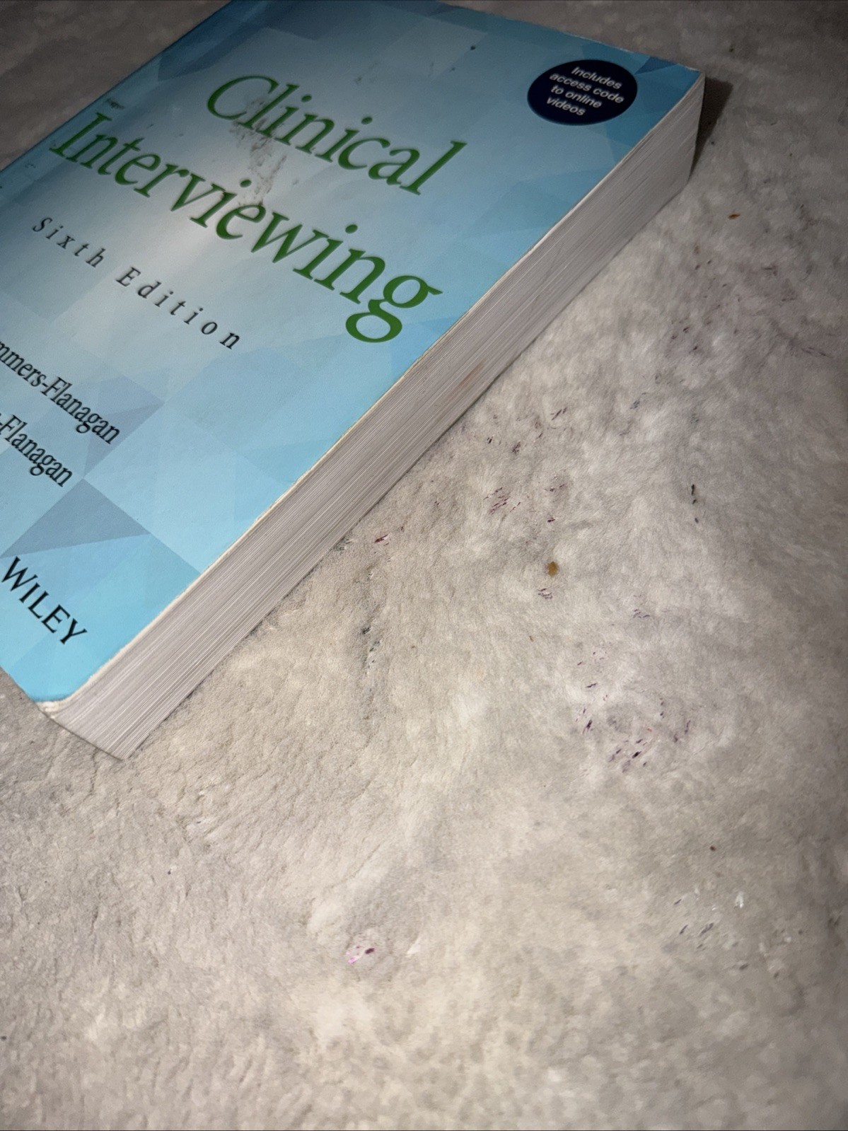Clinical Interviewing, Sommers-Flanagan, John, Acceptable Book