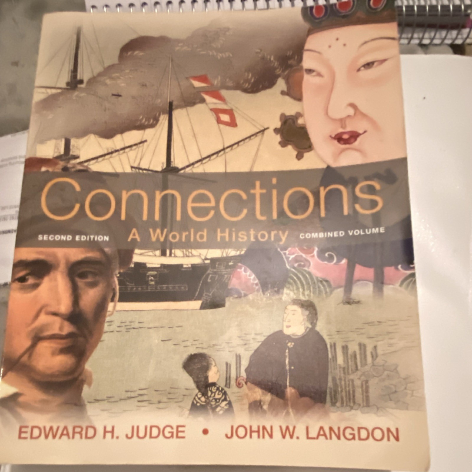 Connections World History Textbook Judge Langdon Paperback English